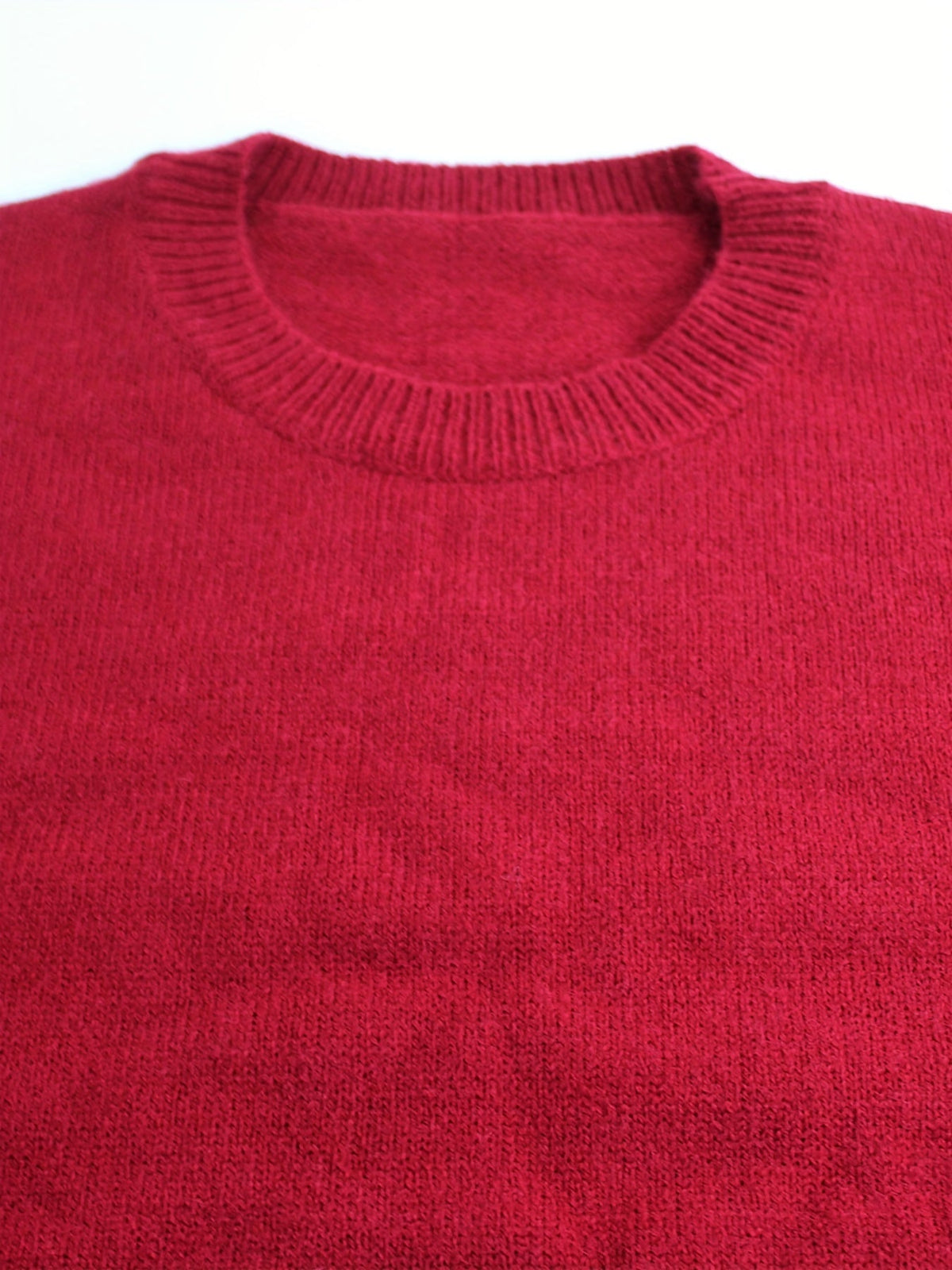 Cynthia | Women's Ribbed Knit Sweater – Striped Cuff Detail