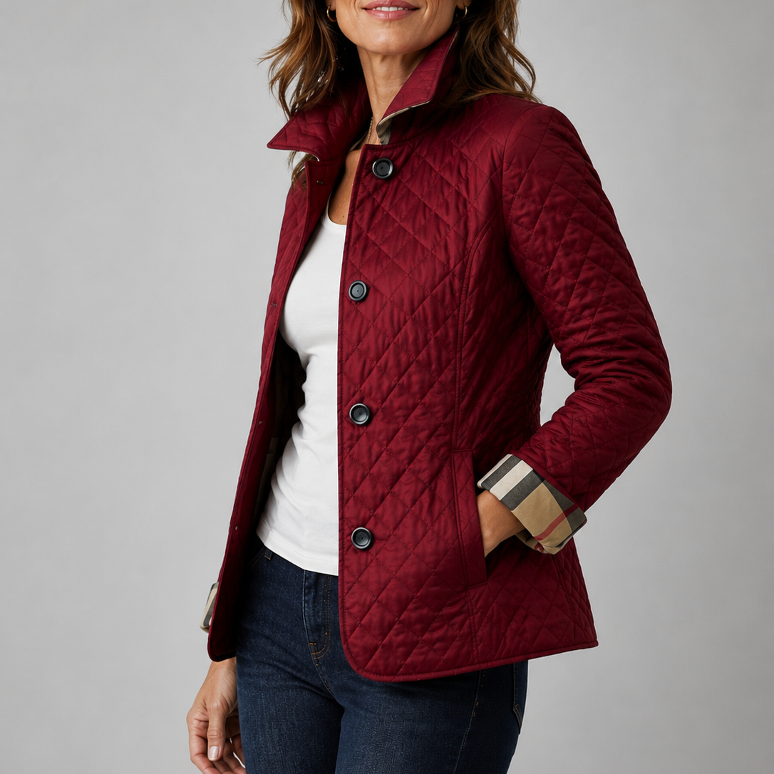 Ainswyn | Women's Lightweight Quilted Jacket – Plus Sizes to 5XL