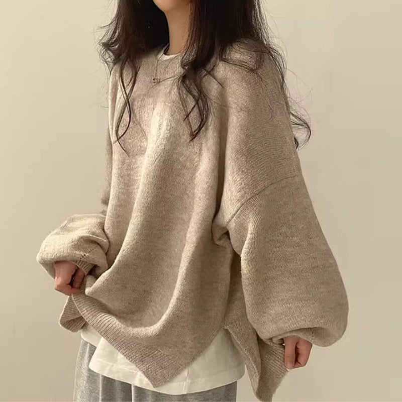 Cindy | Women's Oversized Knit Sweater – One-Size Cozy Comfort