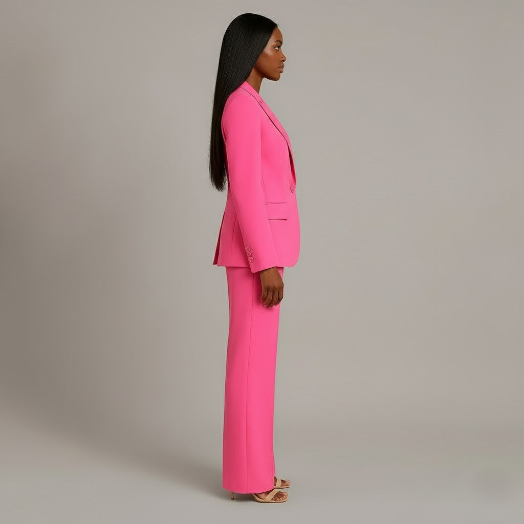 Audrey – Women's Two-Piece Suit – Cropped Jacket with Tailored Trousers