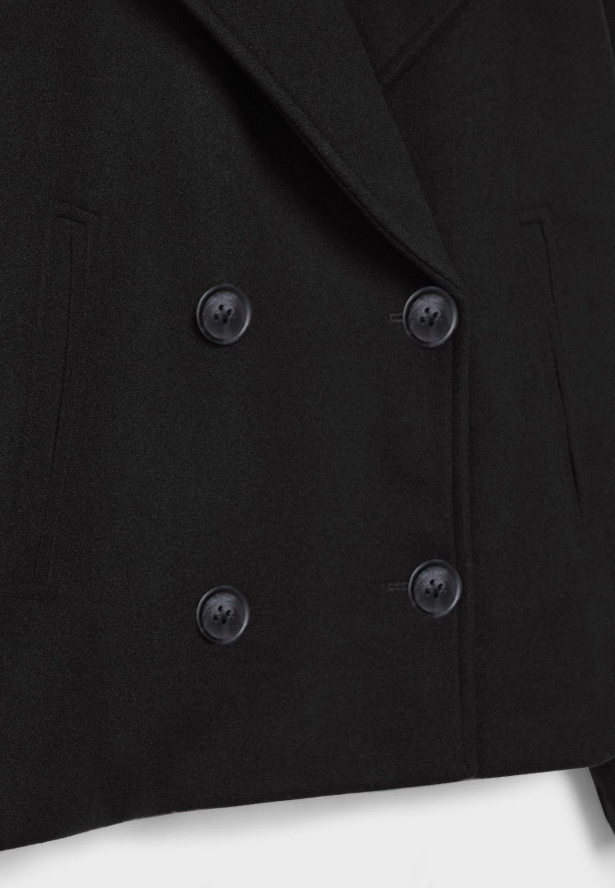 Coralie | Women's Short Double-Breasted Jacket – Wool-Blend Feel, Tailored Cut