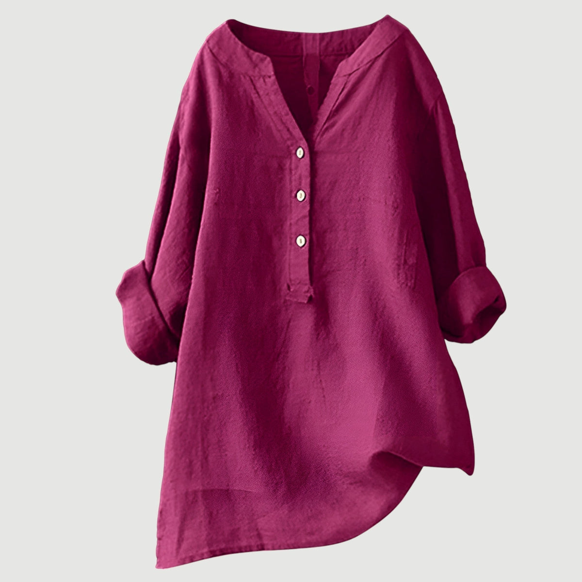 Benevolux | Women's Lightweight Linen-Look Top – Relaxed Summer Fit