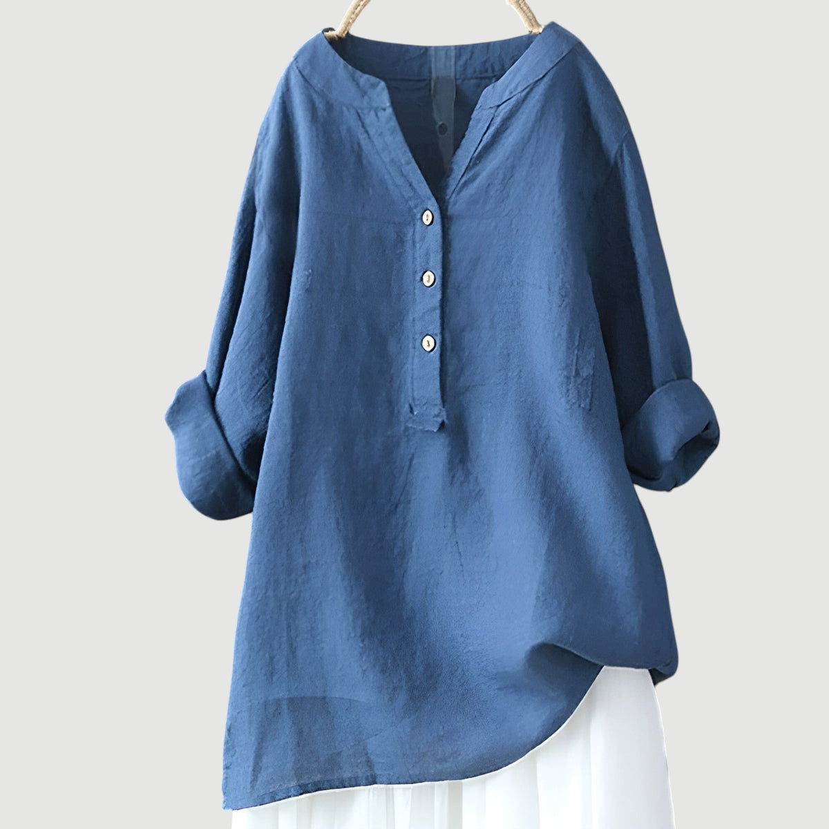 Benevolux | Women's Lightweight Linen-Look Top – Relaxed Summer Fit