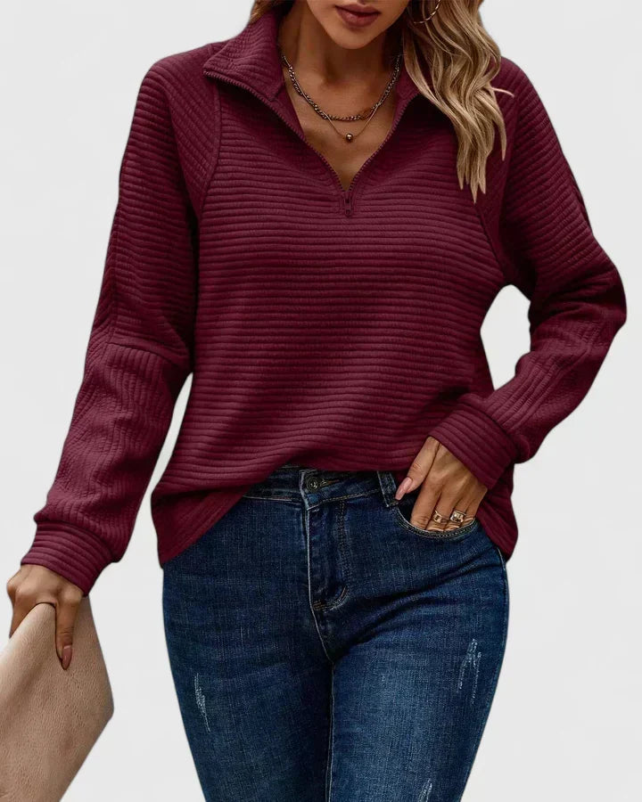 Benevolux | Women's Elegant Fine-Knit Sweater – Flattering Everyday Fit