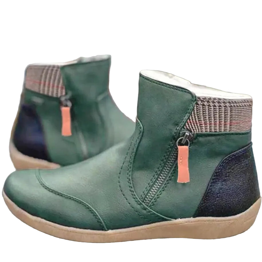 Maren – Women's Water-Resistant Supportive Ankle Boots – All-Weather Comfort