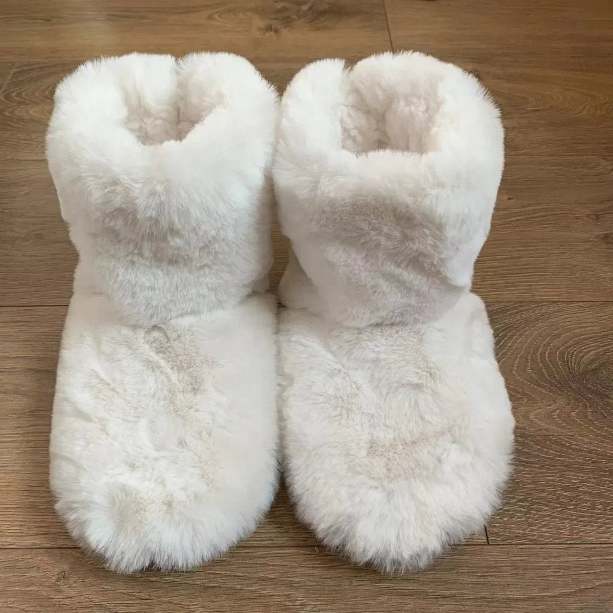 Selena | Women's Plush Bootie Slippers – Faux Fur Upper, Soft Non-Slip Sole