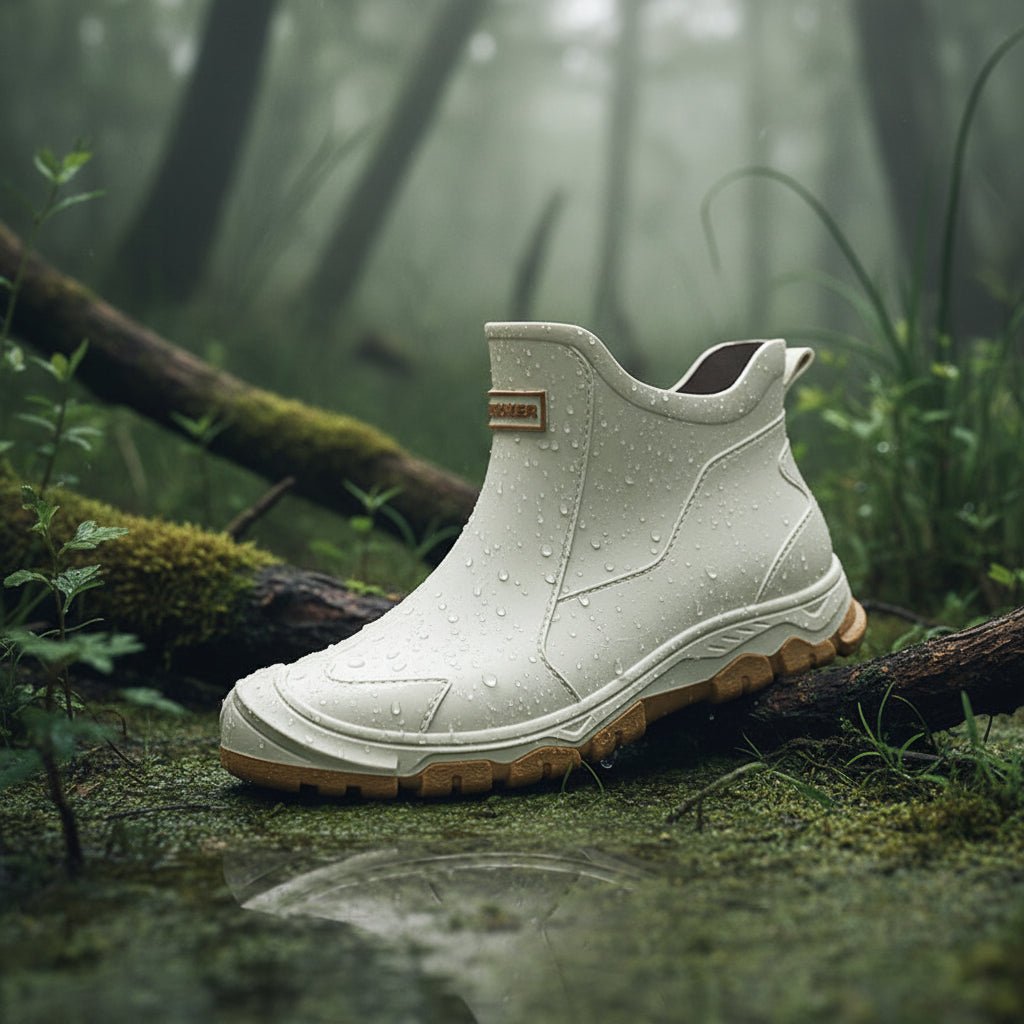 Stella | Women's Ankle Rain Boots – Waterproof Garden Boots with Non-Slip Sole