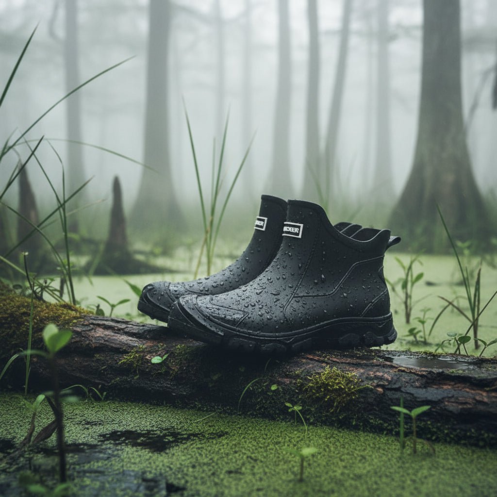 Stella | Women's Ankle Rain Boots – Waterproof Garden Boots with Non-Slip Sole