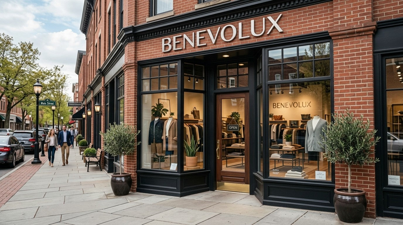 The Benevolux shop front in Greenville