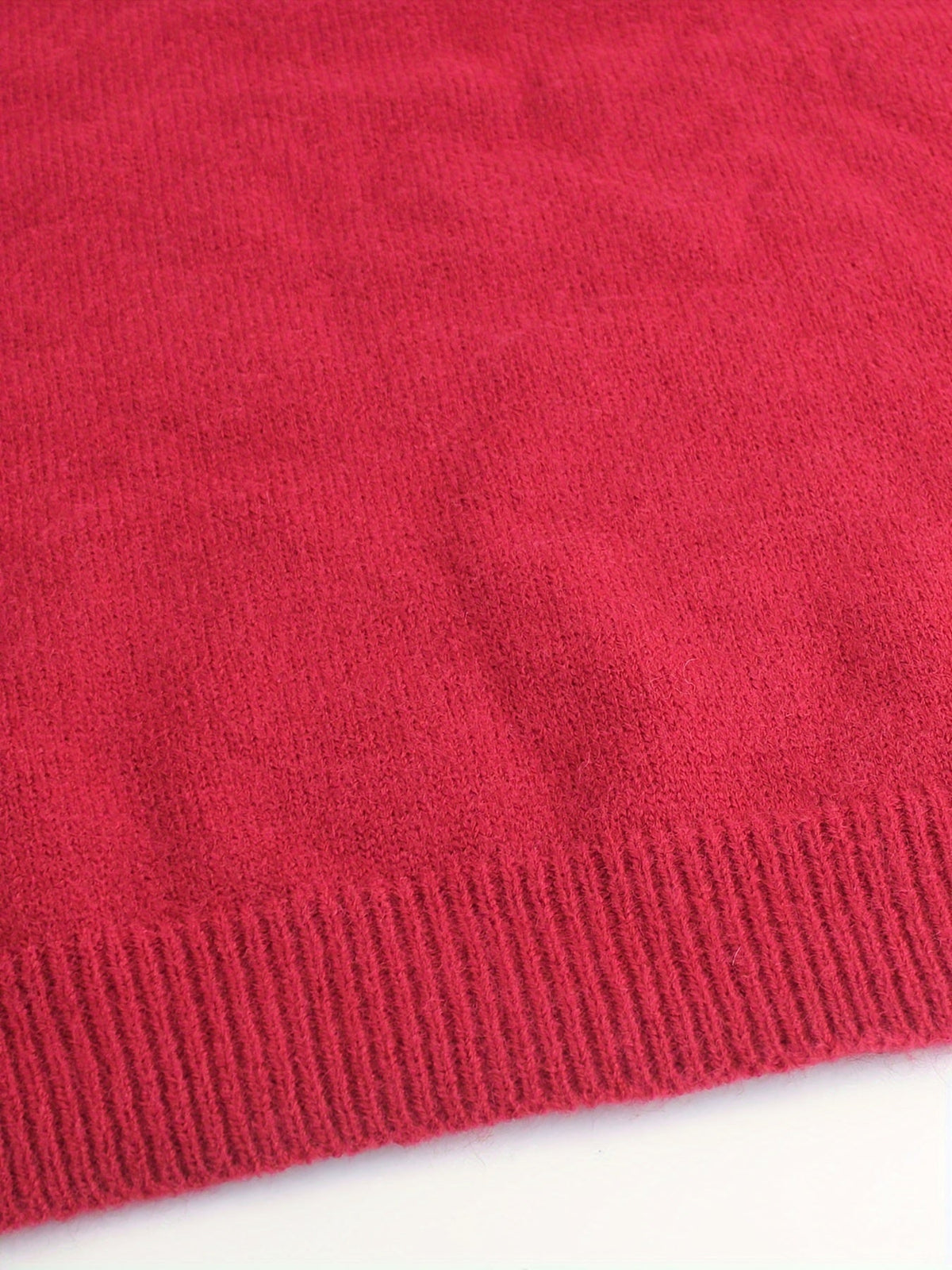Cynthia | Women's Ribbed Knit Sweater – Striped Cuff Detail