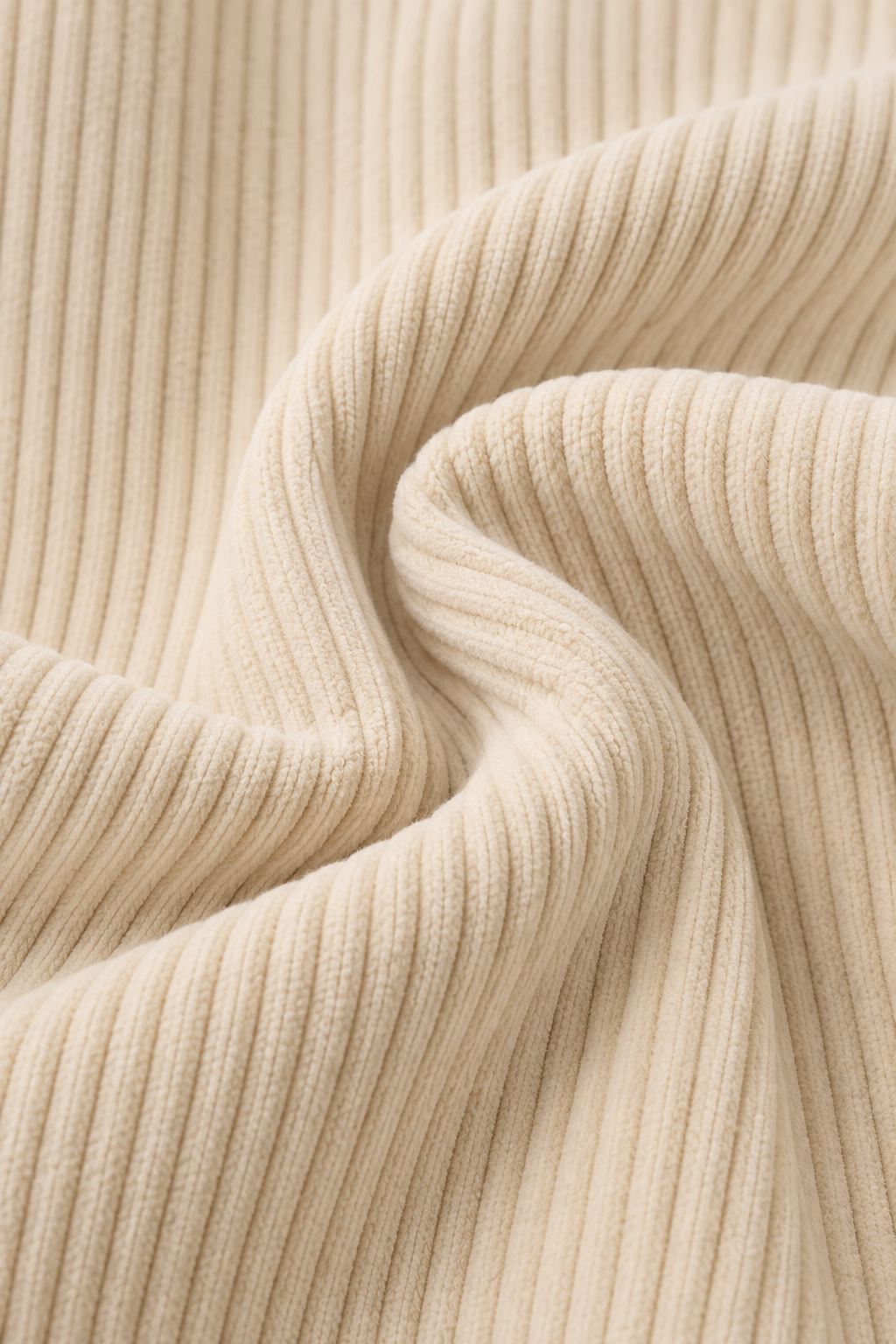 Women's Oversized Corduroy-Effect Hooded Jacket – Button Front