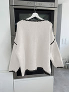 Adaline | Women's Relaxed Boat Neck Sweater – Soft Knit