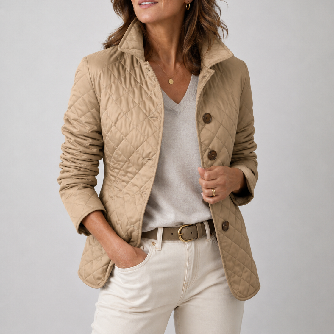 Ainswyn | Women's Lightweight Quilted Jacket – Plus Sizes to 5XL