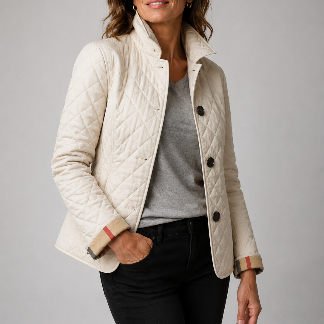 Ainswyn | Women's Lightweight Quilted Jacket – Plus Sizes to 5XL