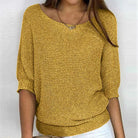 Marguerite | Women's Loose Boat Neck Sweater – Elegant Ample Knit
