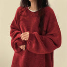 Cindy | Women's Oversized Knit Sweater – One-Size Cozy Comfort