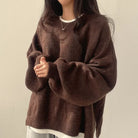Cindy | Women's Oversized Knit Sweater – One-Size Cozy Comfort