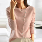 Gabrielle | Women's Cashmere-Feel Knit Sweater – Soft Feminine Cut