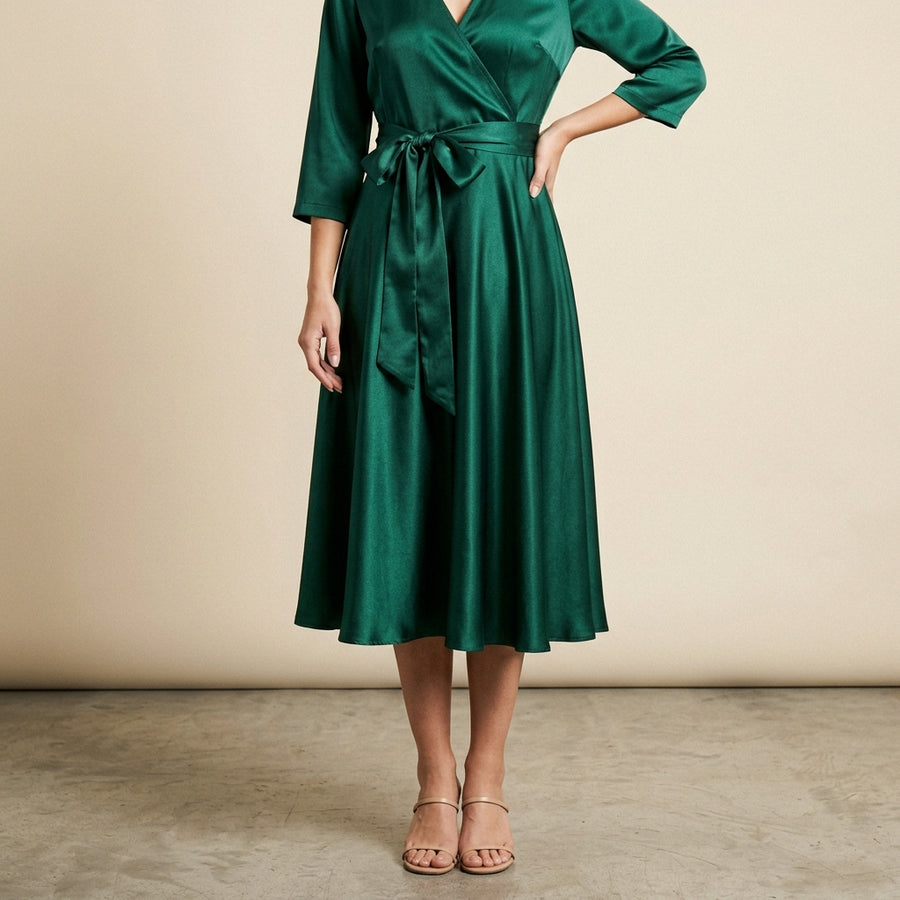 The Sienna Wrap Dress