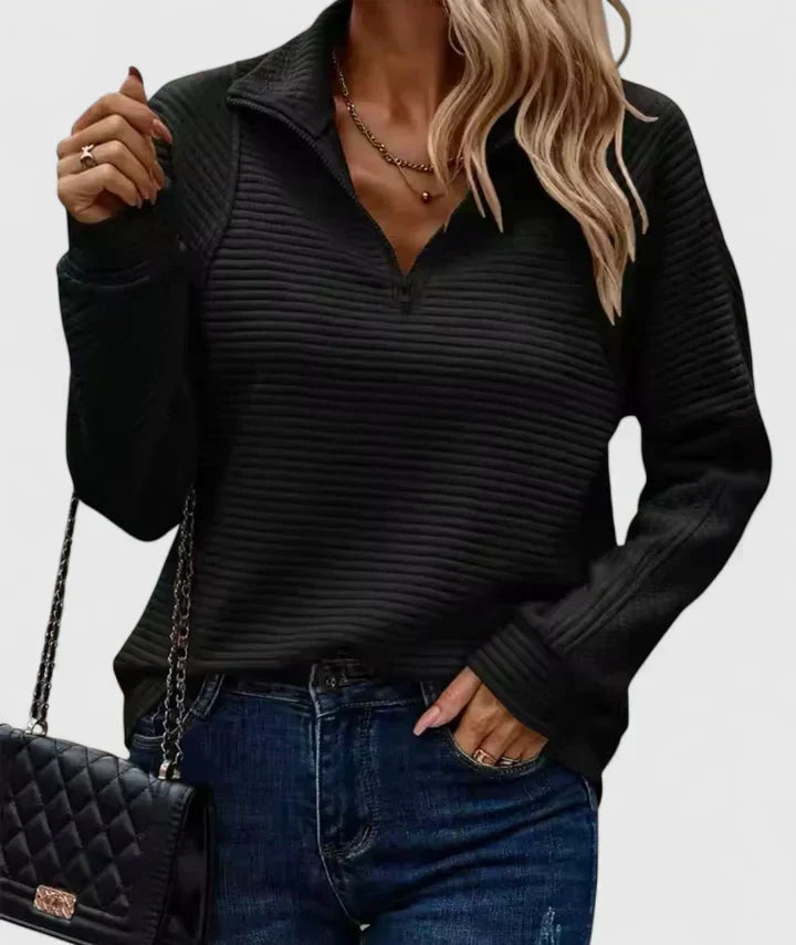 Benevolux | Women's Elegant Fine-Knit Sweater – Flattering Everyday Fit