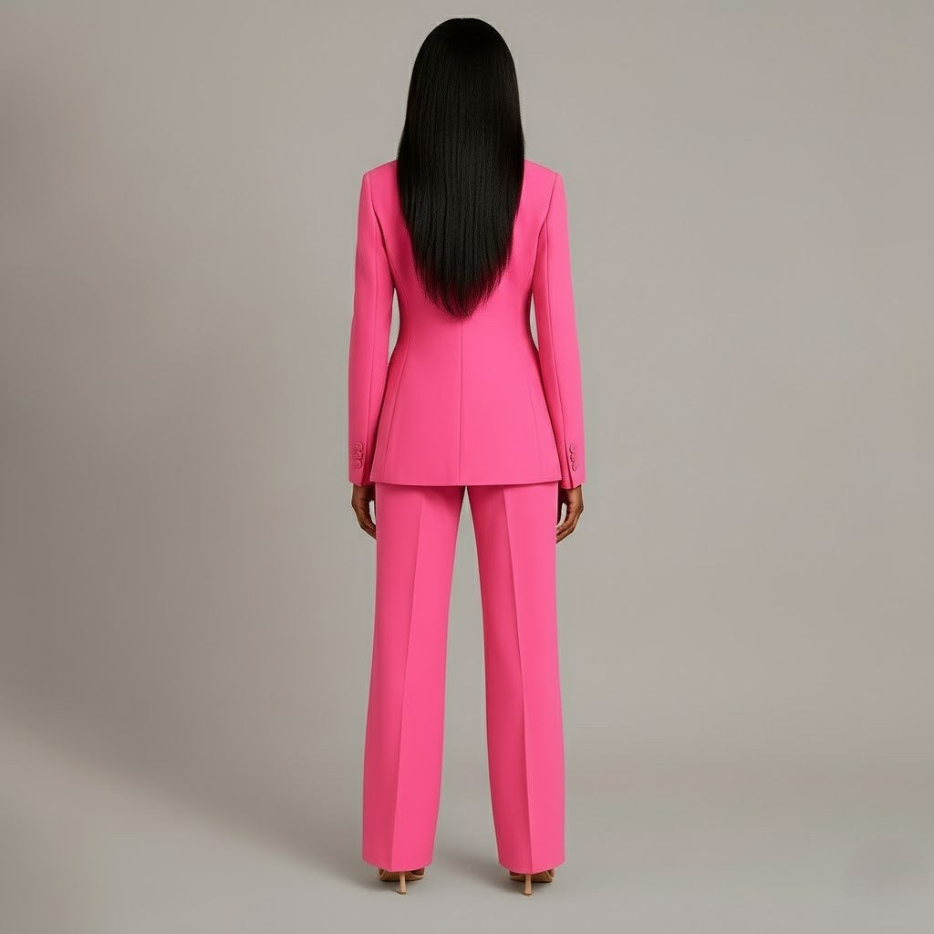 Audrey – Women's Two-Piece Suit – Cropped Jacket with Tailored Trousers