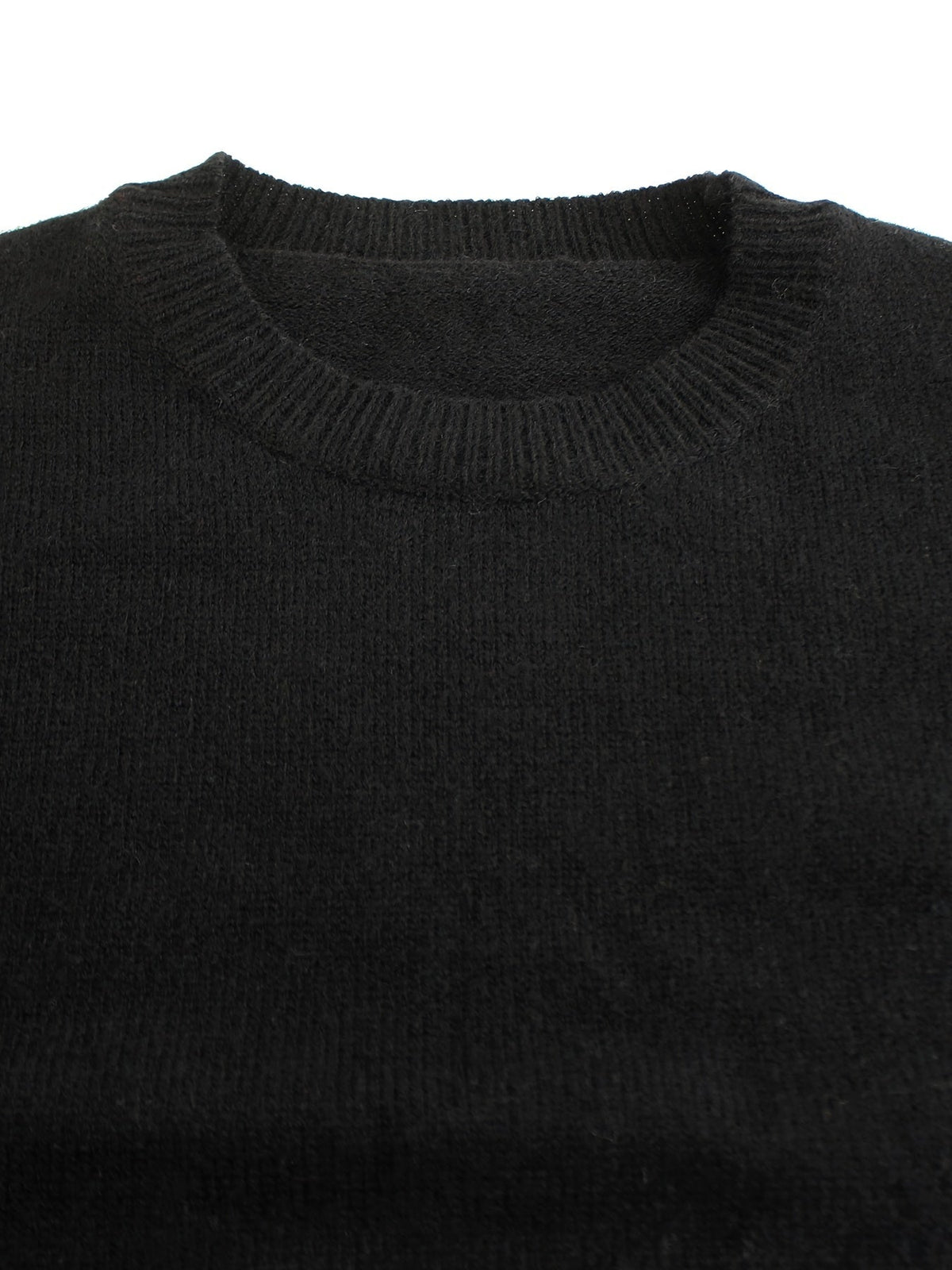 Cynthia | Women's Ribbed Knit Sweater – Striped Cuff Detail