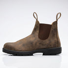 Charlotte – Women's Chelsea Ankle Boots – Vegan Leather-Look with Elastic Sides