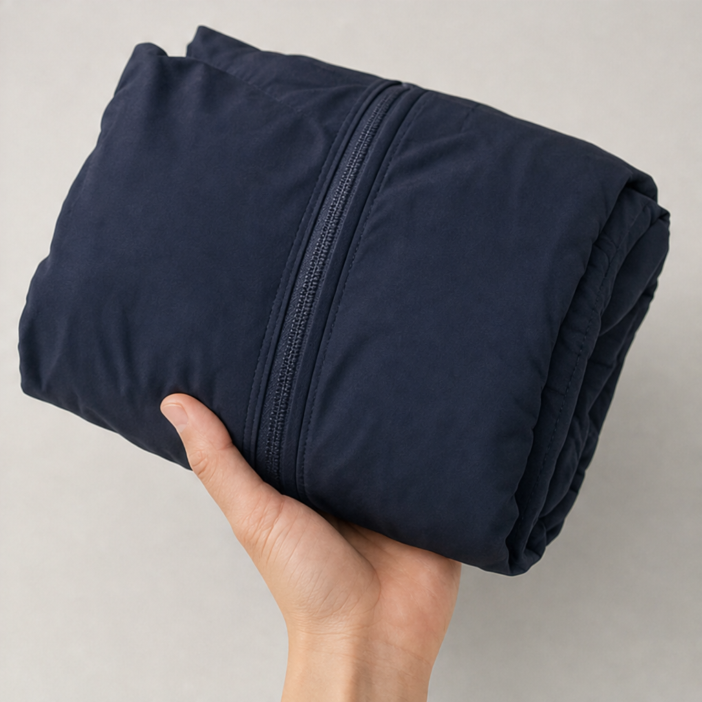 Veluna | Women's Balloon-Hem Windbreaker – Lightweight Packable Jacket