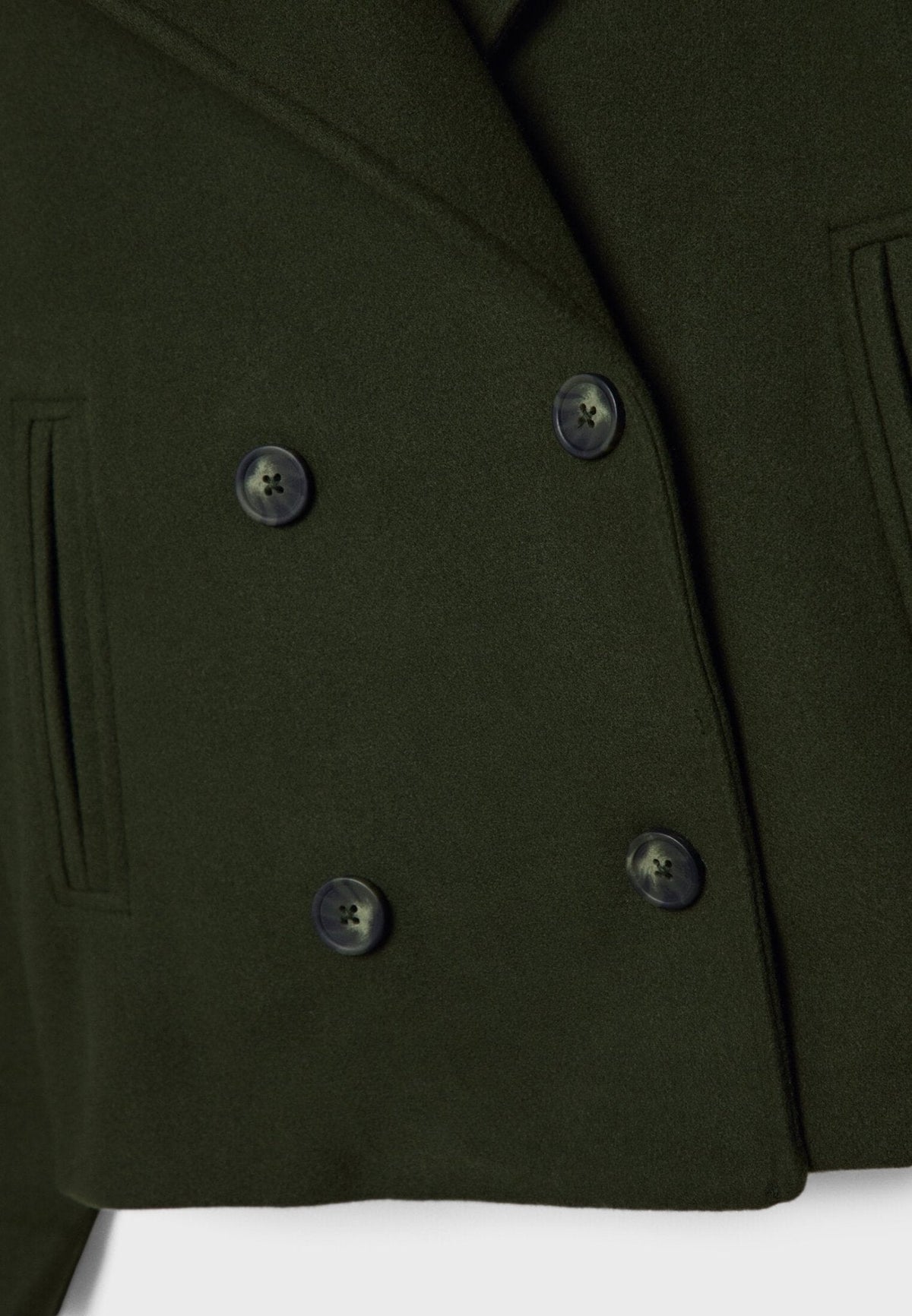 Coralie | Women's Short Double-Breasted Jacket – Wool-Blend Feel, Tailored Cut