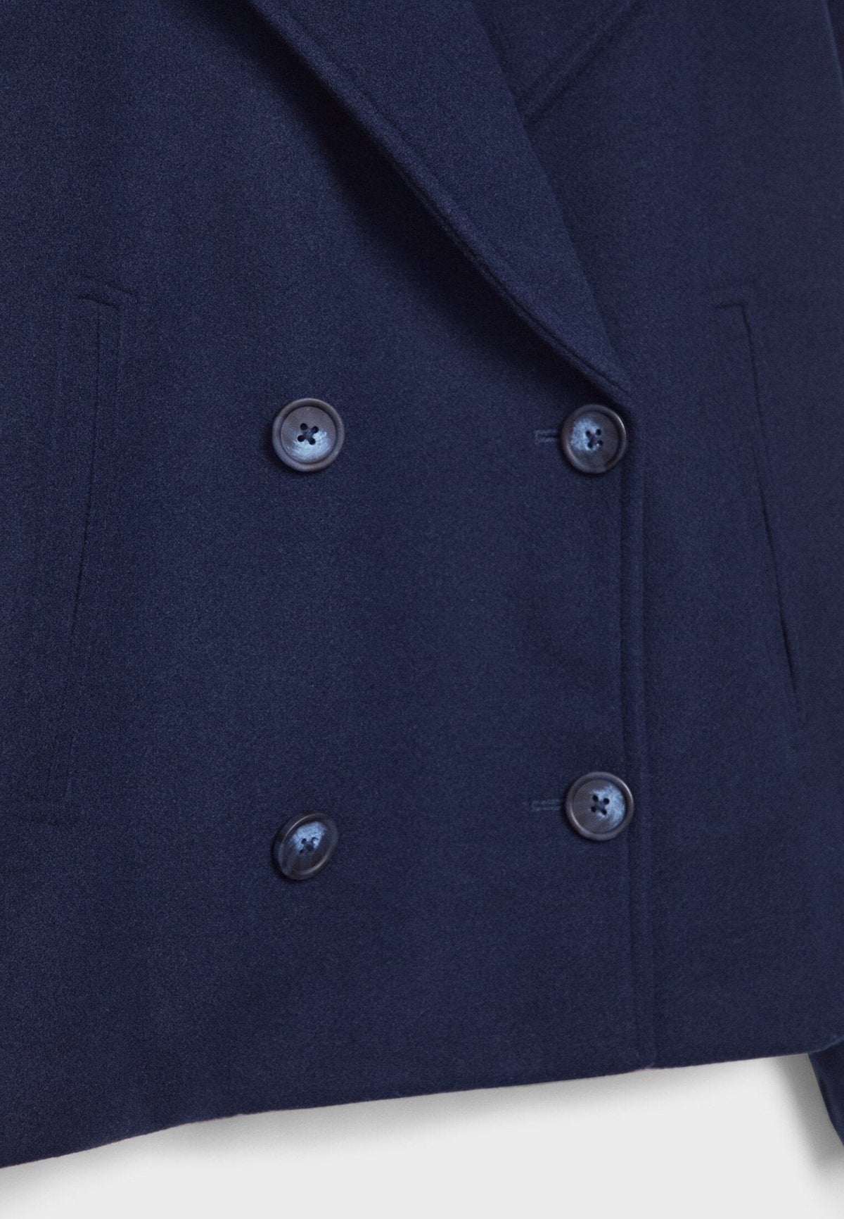 Coralie | Women's Short Double-Breasted Jacket – Wool-Blend Feel, Tailored Cut
