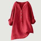 Benevolux | Women's Lightweight Linen-Look Top – Relaxed Summer Fit