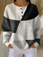 Benevolux | Women's Chunky Waffle Knit Sweater – Soft Brushed Interior