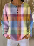 Benevolux | Women's Chunky Waffle Knit Sweater – Soft Brushed Interior