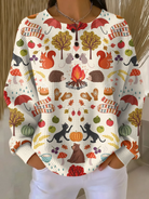 Benevolux | Women's Chunky Waffle Knit Sweater – Soft Brushed Interior