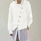 Uma | Women's Button-Front Knit Cardigan – Ribbed Trim