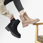 Greta | Women's Fleece Lined Winter Boots – Water-Resistant, Anti-Slip Sole