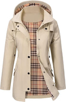 Hadley – Women's Oversized Hooded Puffer Jacket – Padded Winter Warmth