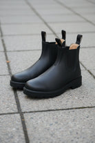 Hazel | Women's Water-Resistant Chelsea Boots – Slip-On Ankle Boots for Rain – Gray