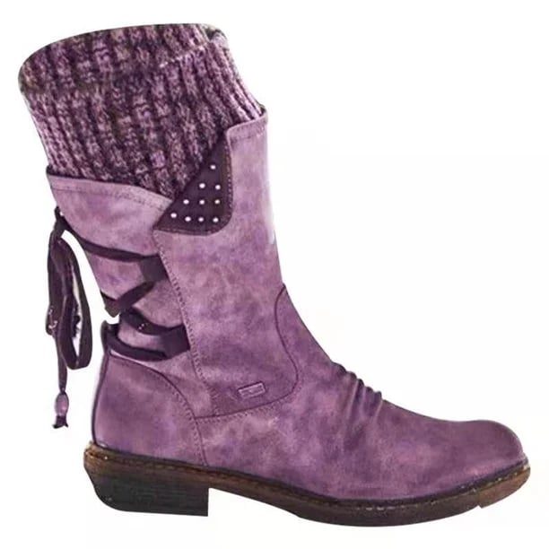 Ilse | Women's Warm Winter Boots – Water-Resistant, Calf Height, Lined