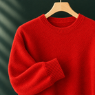 Nicole-Pearl | Women's Crewneck Sweater – Fine Cashmere-Feel Knit