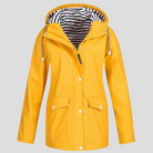 Iris | Women's Insulated Waterproof Jacket – Windproof Rain Coat with Taped Seams – Yellow