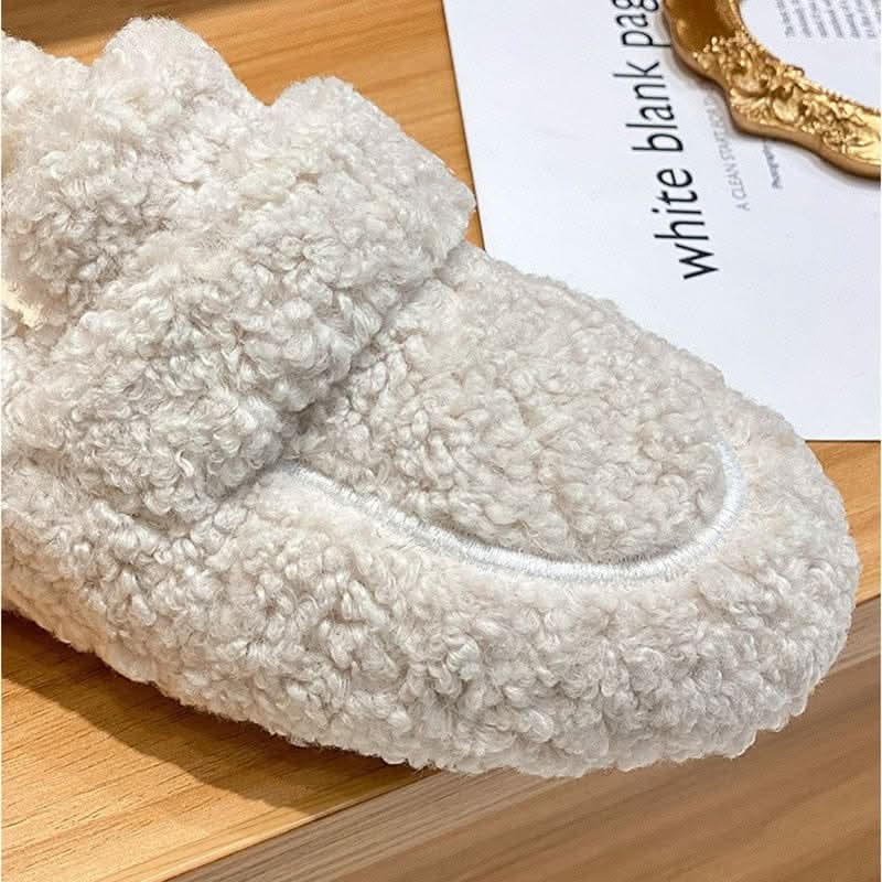 Lara | Women's Plush Winter Slippers – Fluffy Lined House Shoes with Non-Slip Sole
