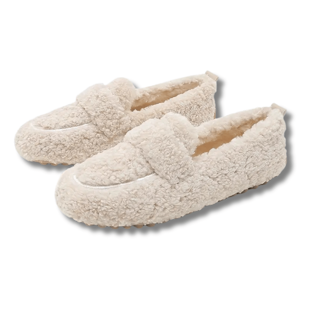 Lara | Women's Plush Winter Slippers – Fluffy Lined House Shoes with Non-Slip Sole