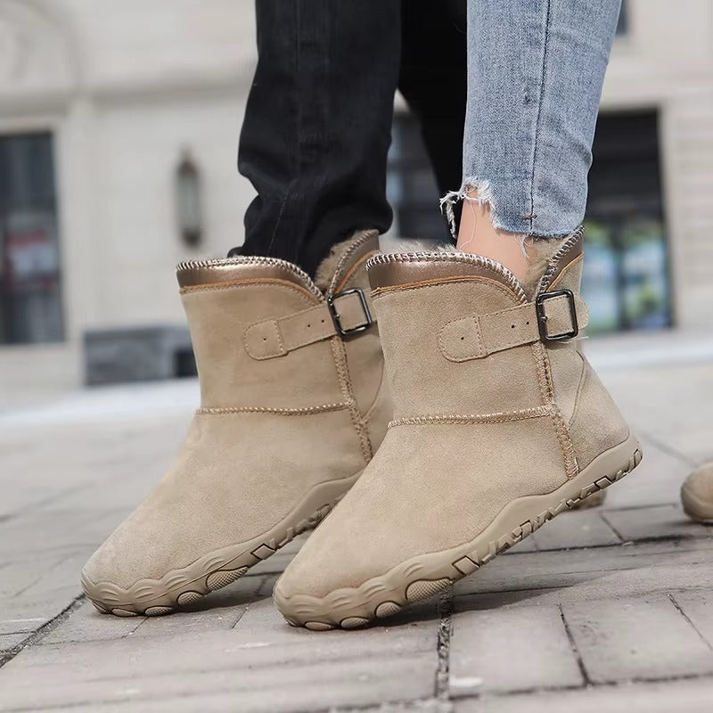 Lexi | Women's Fleece Lined Winter Boots – Wide Toe Box, Flexible Non-Slip Sole