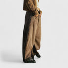 Mabel – Women's Wide-Leg Denim-Look Pants – High Rise, Relaxed Everyday Fit