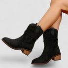 Margo | Women's Comfort Ankle Boots – Cushioned Footbed, Wide Stable Sole – Black