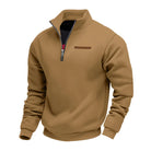 Maya | Women's Soft Relaxed Sweatshirt – Oversized Long Sleeve Pullover – Brown