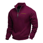 Maya | Women's Soft Relaxed Sweatshirt – Oversized Long Sleeve Pullover – Burgundy