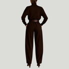 Mireille | Women's Turtleneck and Straight-Leg Pants Set – Minimal Two-Piece