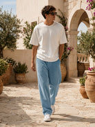 Reese – Women's Relaxed Straight-Leg Trousers – Soft Everyday Fit, 10 Colors